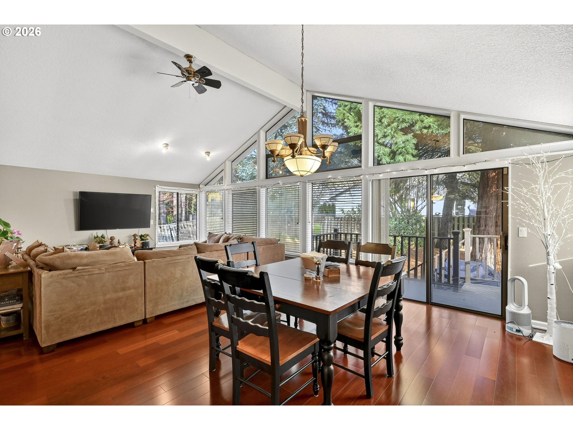 2445 Debok Road West Linn, OR 97068 - Photo 9 of 45 a view of a dining room with furniture window and wooden floor