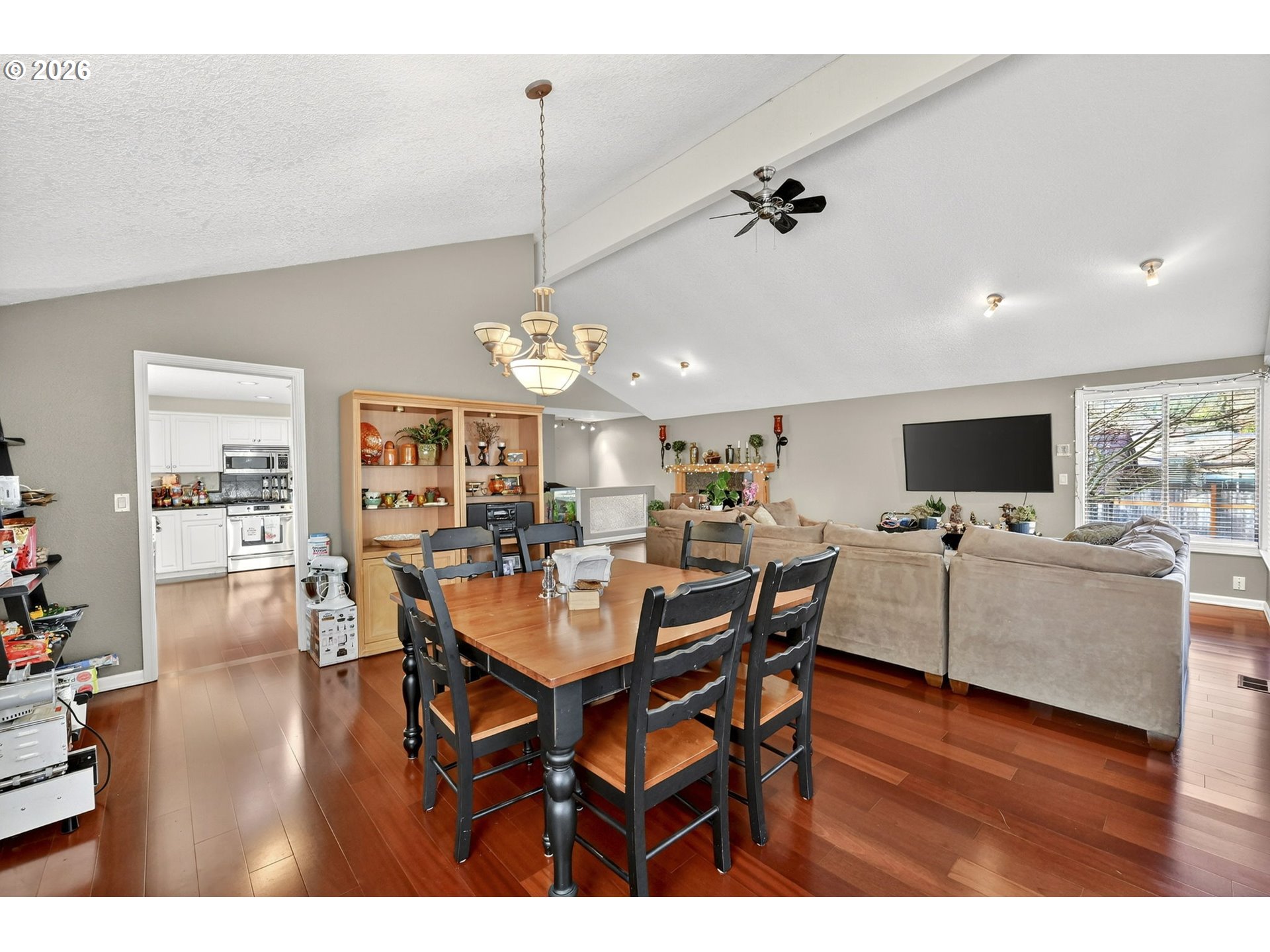 2445 Debok Road West Linn, OR 97068 - Photo 10 of 45 a view of a dining room with furniture and wooden floor
