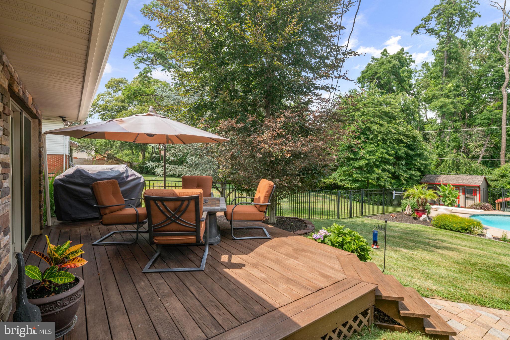 501 Wingate Road Huntingdon Valley, PA 19006 - Photo 31 of 38 Raised Deck off D/R