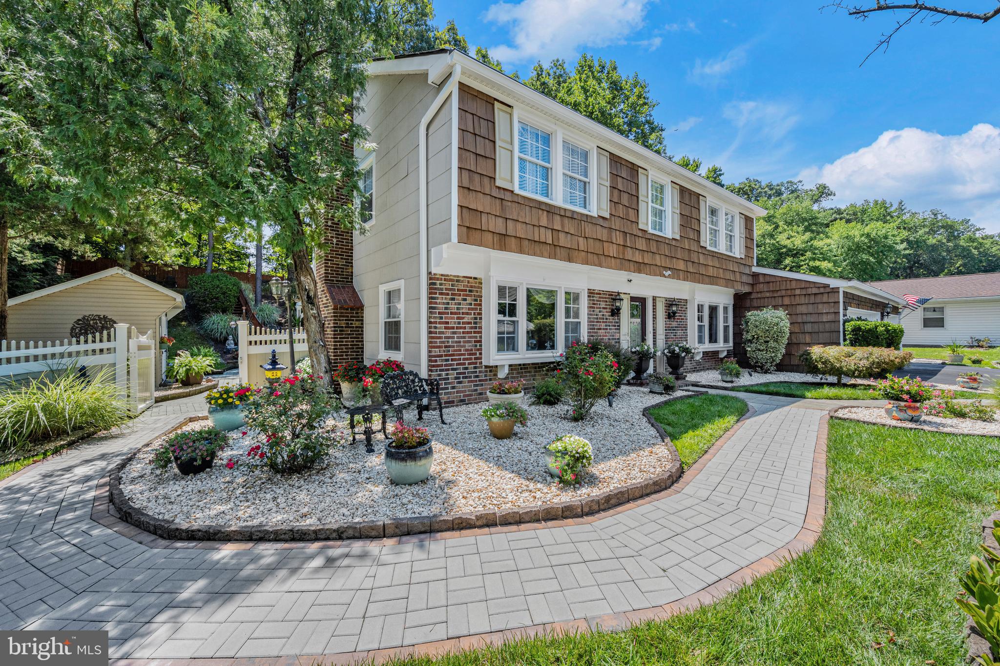 9307 Montpelier Drive Laurel, MD 20708 - Photo 2 of 69 Front of Home with Beautiful Landscaping