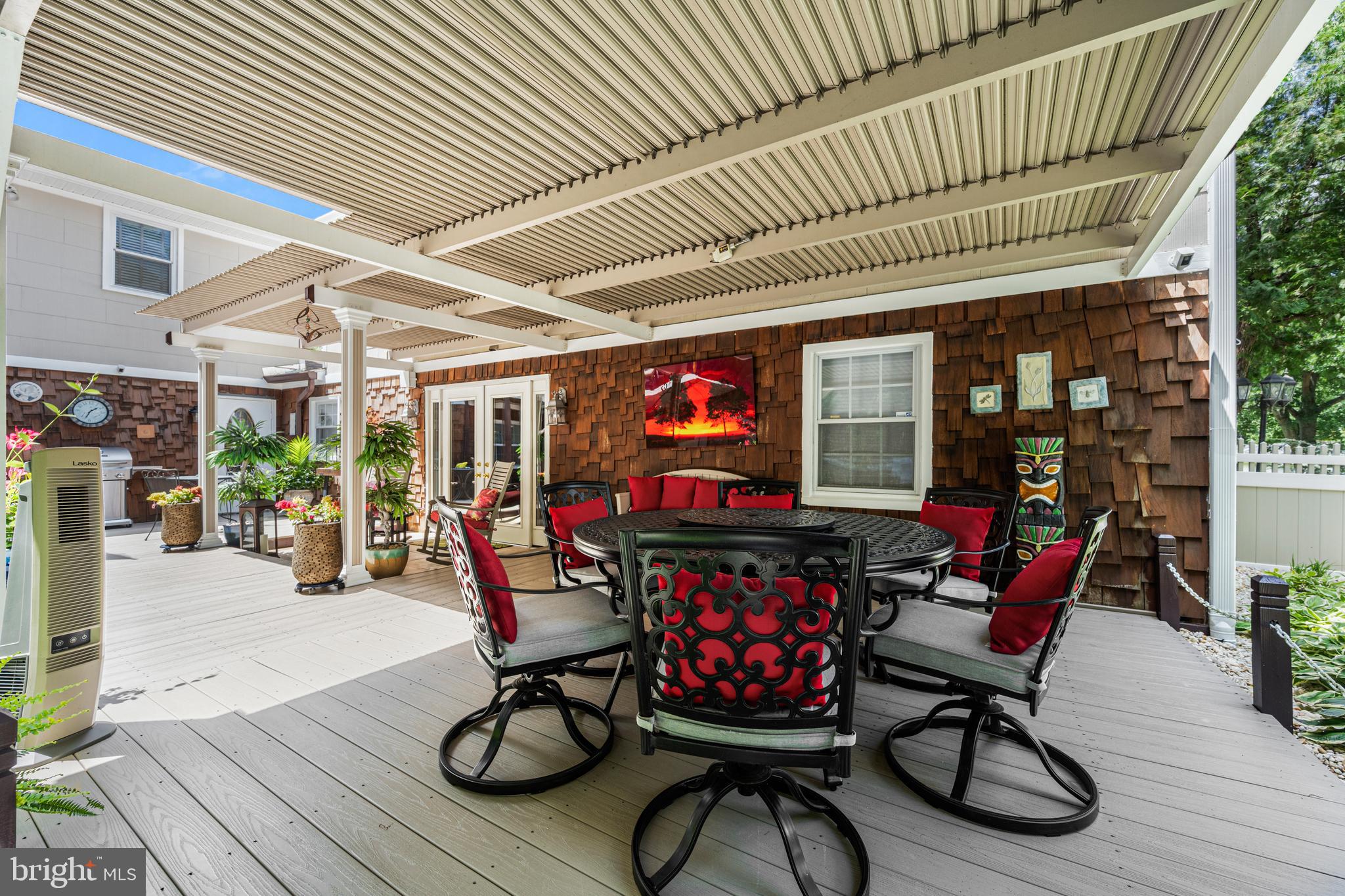 9307 Montpelier Drive Laurel, MD 20708 - Photo 55 of 69 Covered Backyard Deck