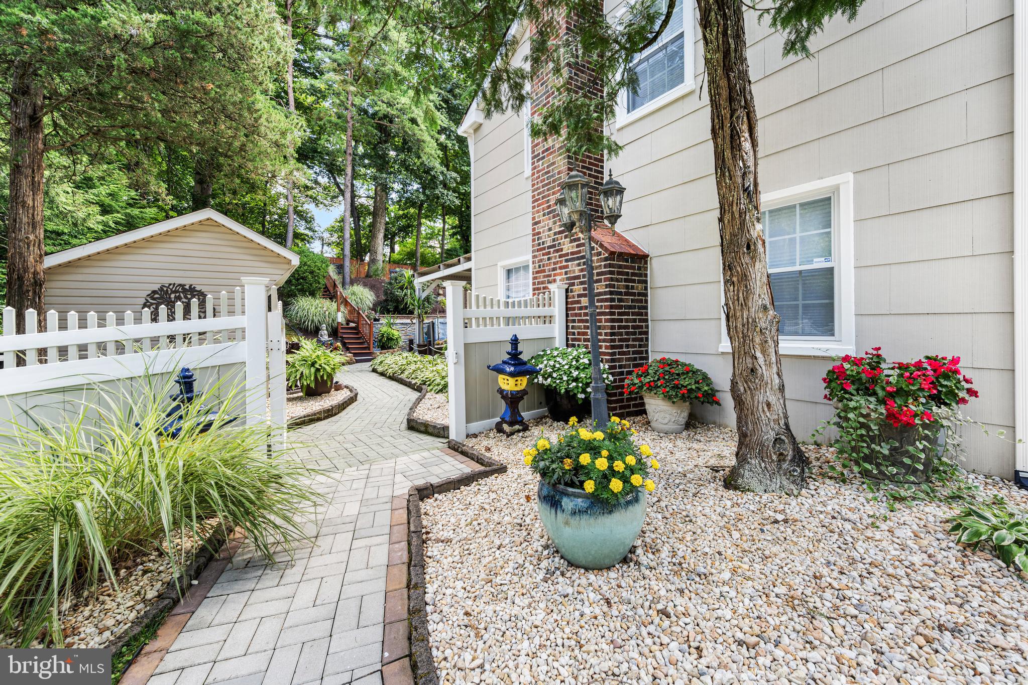 9307 Montpelier Drive Laurel, MD 20708 - Photo 58 of 69 Walkway from Front Yard to Rear