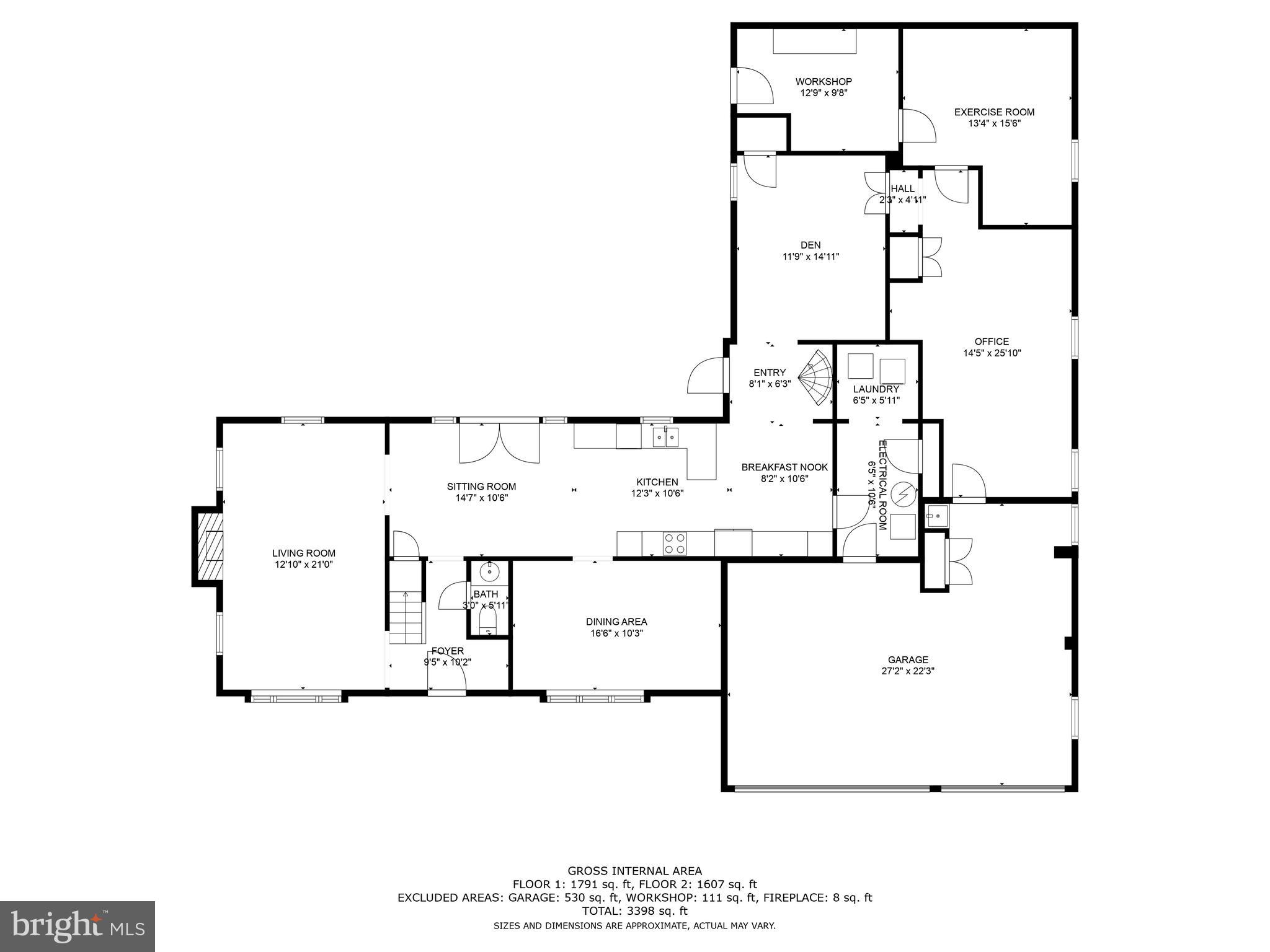 9307 Montpelier Drive Laurel, MD 20708 - Photo 67 of 69 Main Level Floor Plan