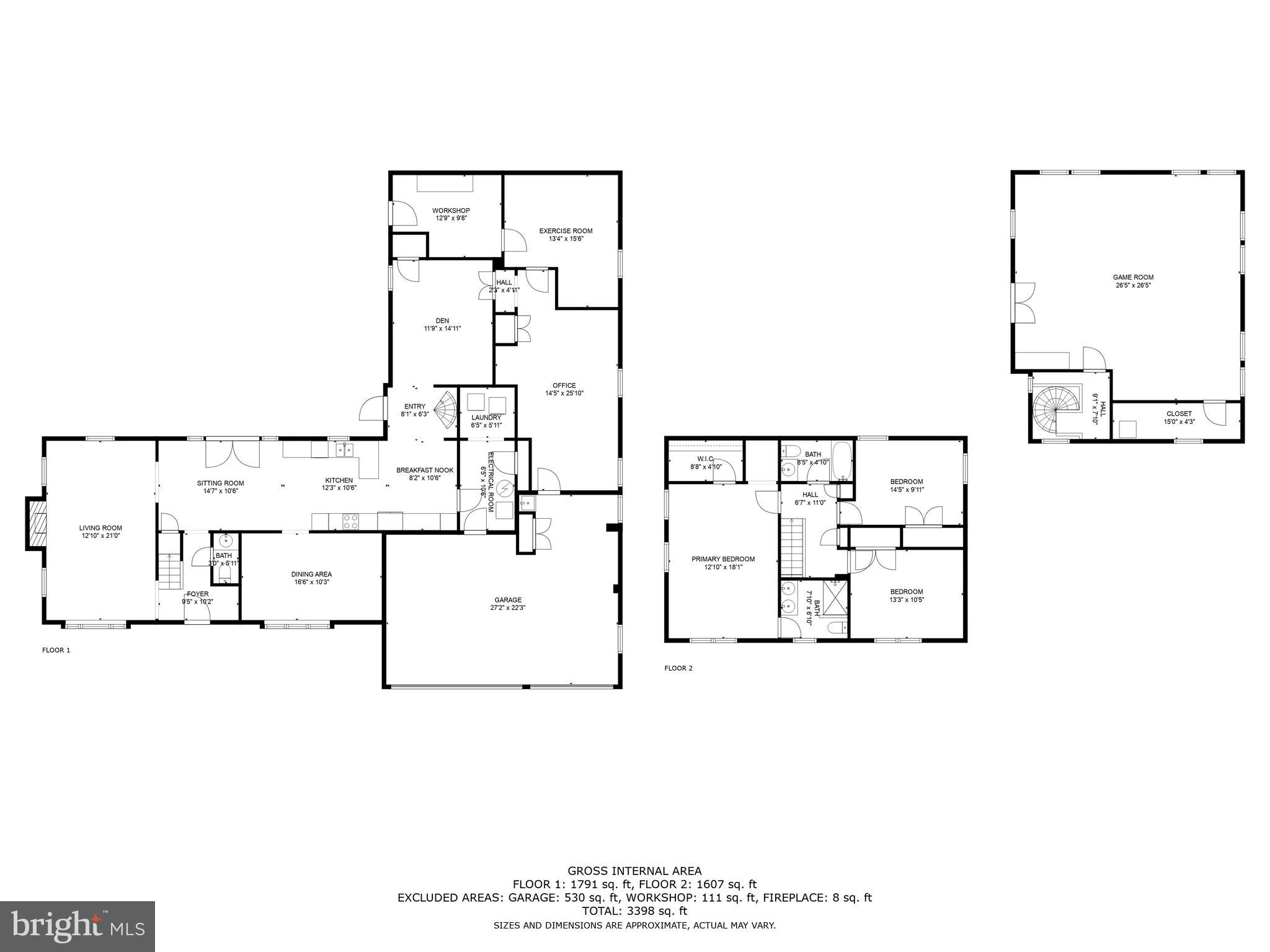 9307 Montpelier Drive Laurel, MD 20708 - Photo 69 of 69 All Level Floor Plans