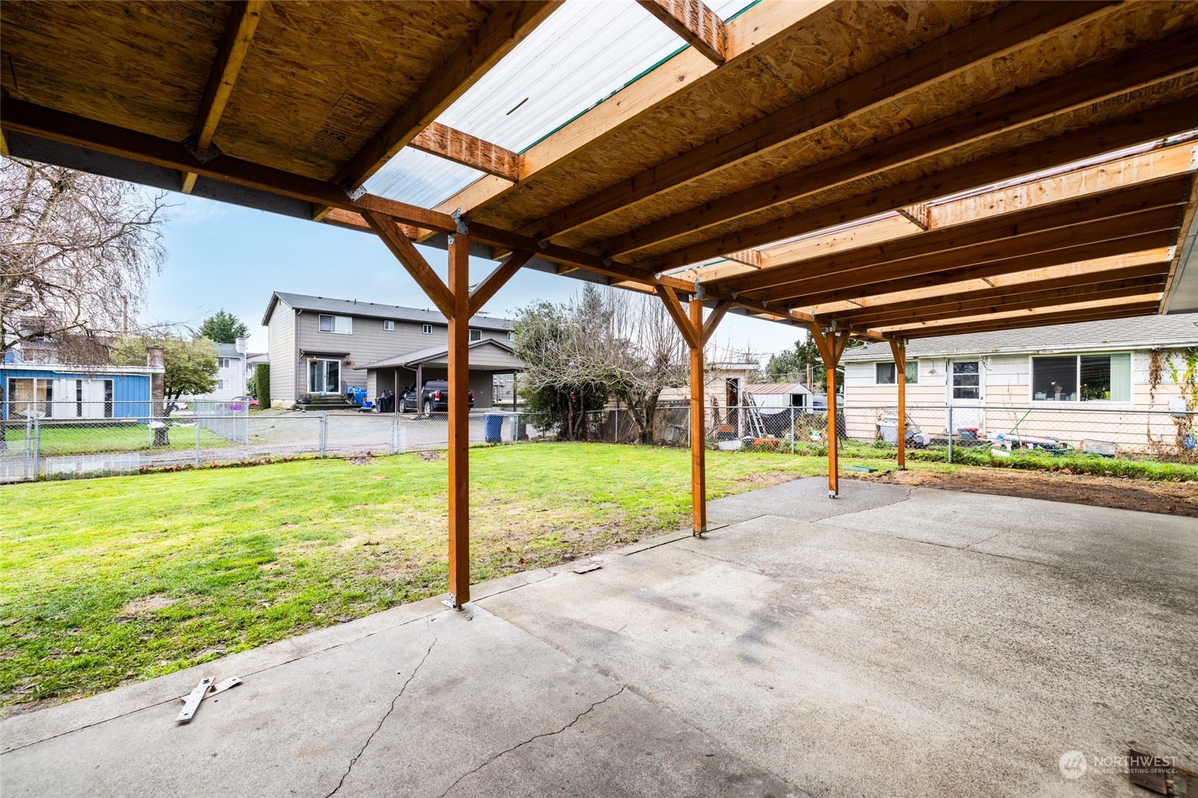 422 Simons Avenue Burlington, WA 98233 - Photo 19 of 21 a view of a house with backyard porch and garden