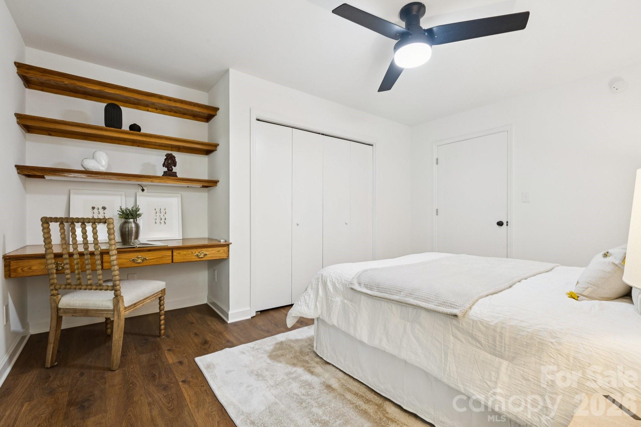 3090 Goblet Road Richburg, SC 29729 - Photo 25 of 48 a bedroom with a bed and a table in it