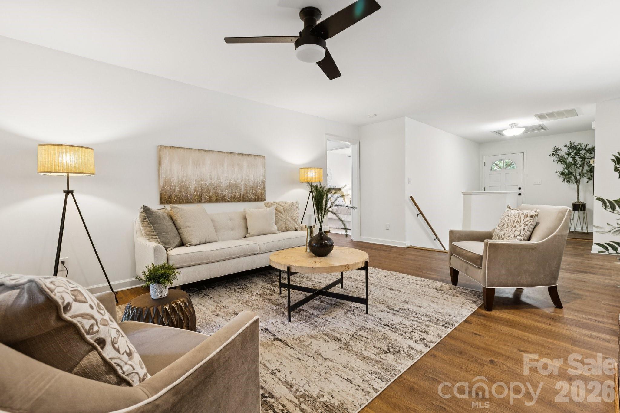 3090 Goblet Road Richburg, SC 29729 - Photo 35 of 48 a living room with furniture and a rug