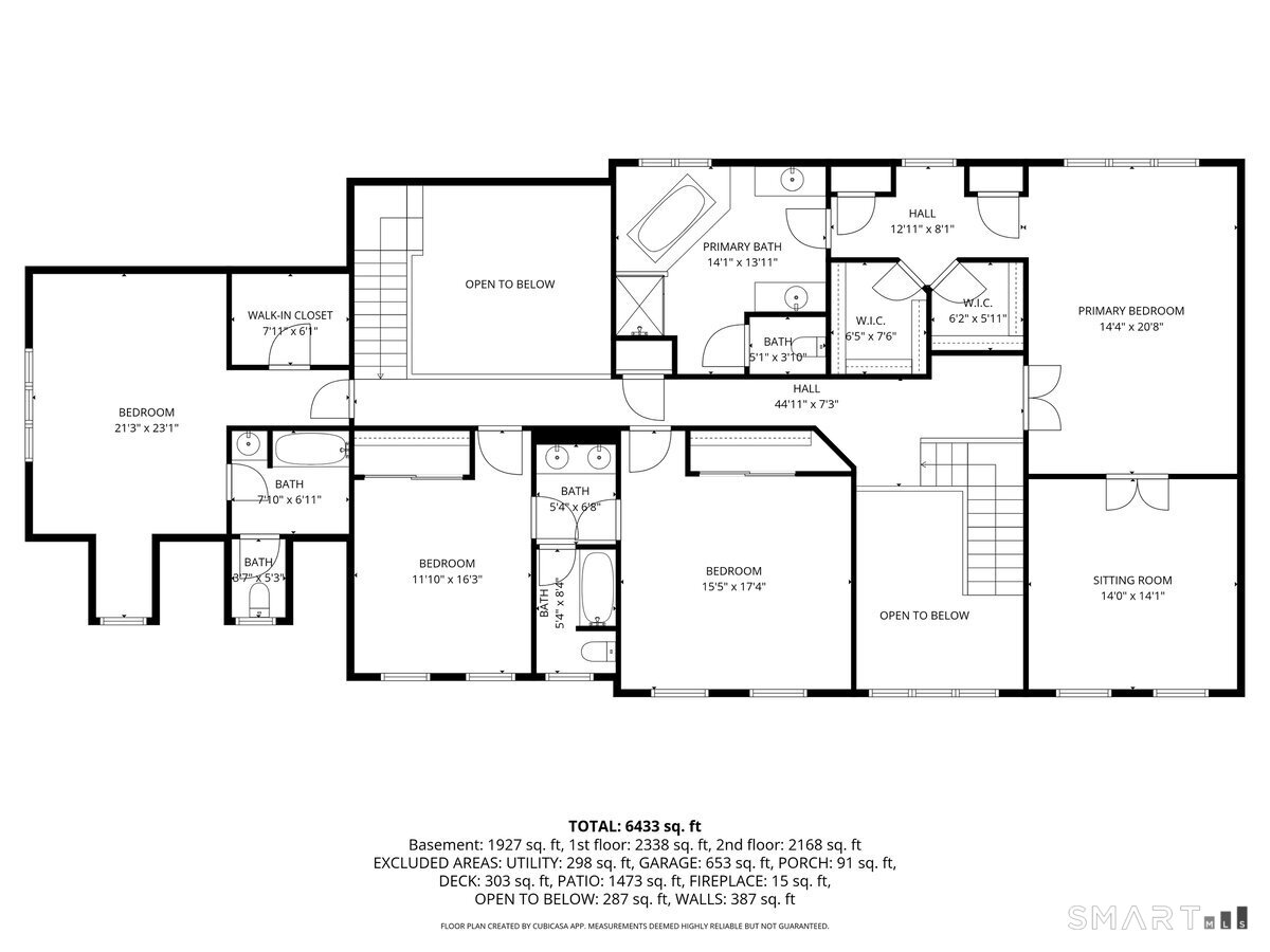 8 Encampment Place Ridgefield, CT 06877 - Photo 39 of 40 Upper Level Floorplan
