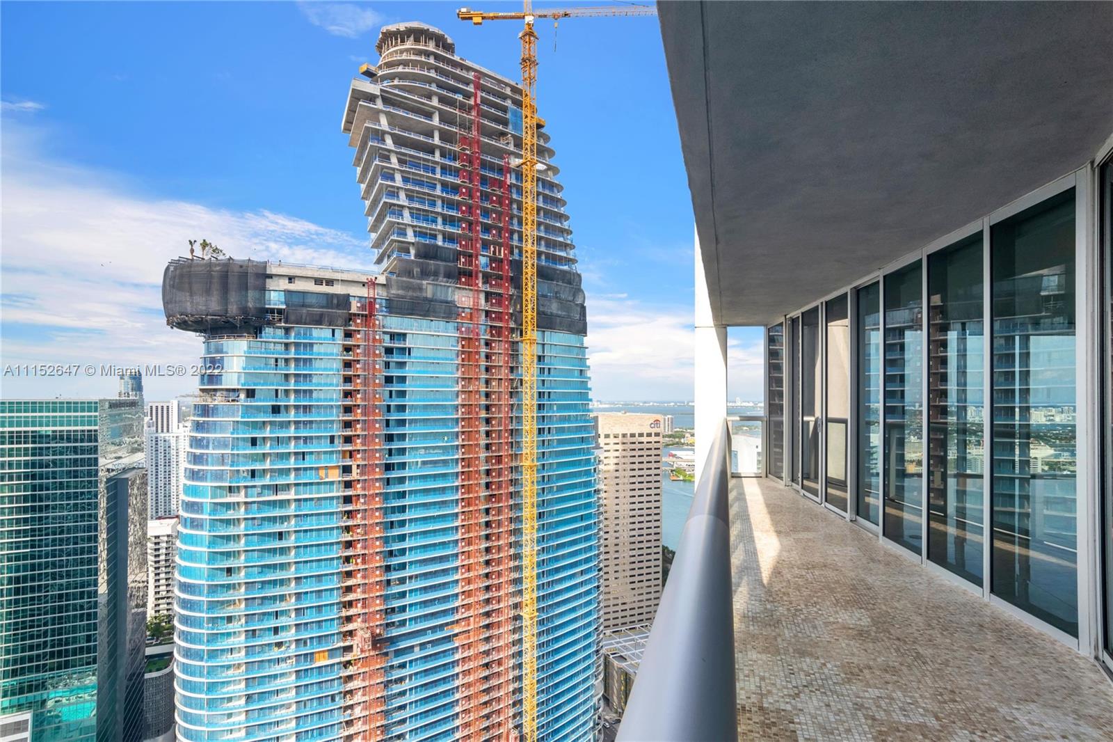 465 Brickell Avenue, Unit 5002 Miami, FL 33131 - Photo 3 of 26 a view of balcony with outdoor space
