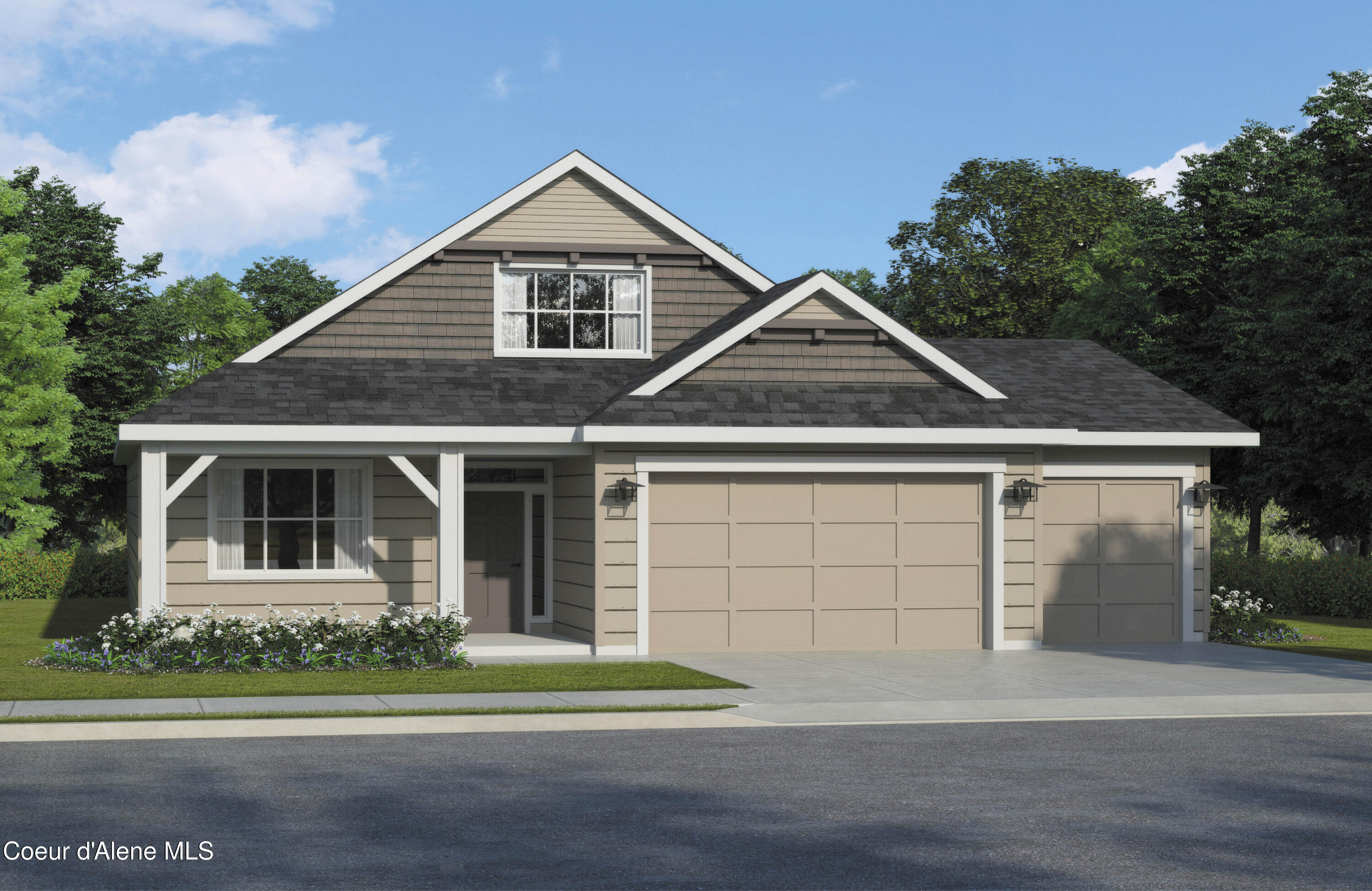 3331 North Segar Loop Post Falls, ID 83854 - Photo 1 of 51 Jasper Exterior - 3 Car