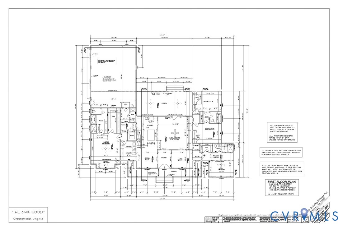 13216 Bradley Bridge Road Chester, VA 23831 - Photo 12 of 12 Floor plan