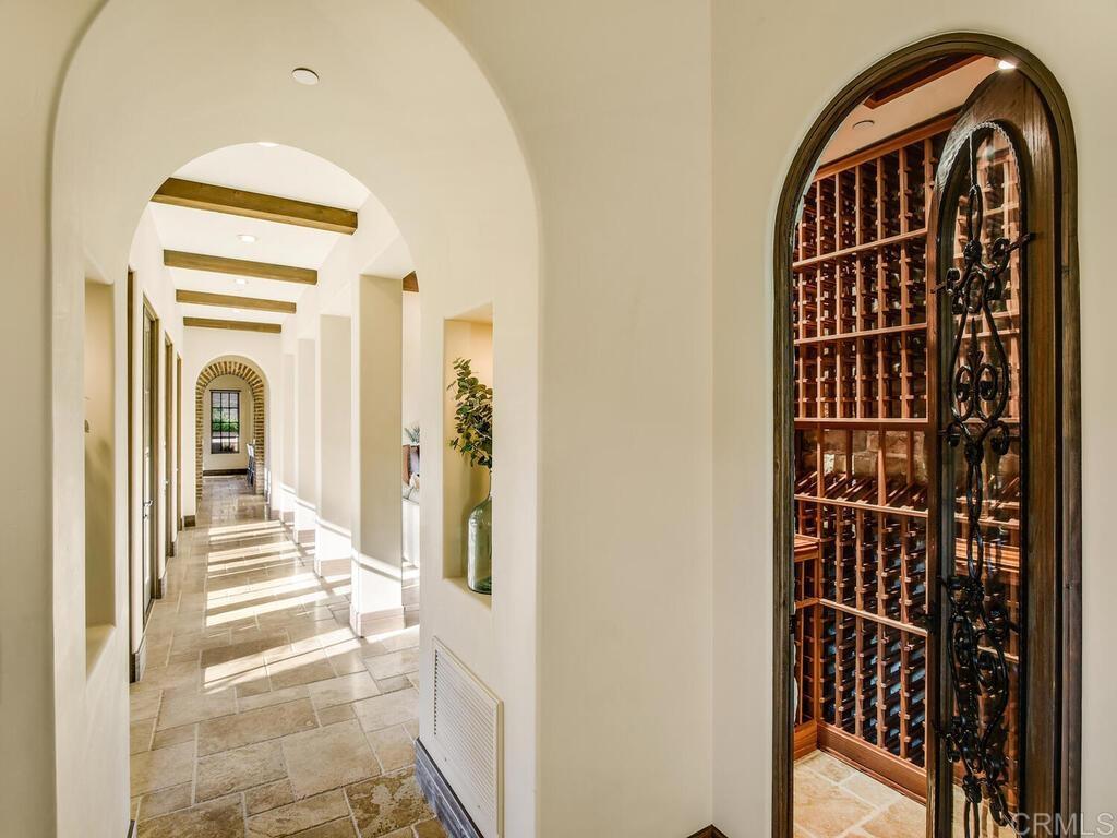 4272 Via Ravello Rancho Santa Fe, CA 92091 - Photo 10 of 58 a view of a hallway with wooden floor and entryway