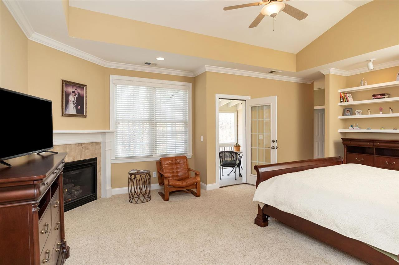 5912 Greenevers Drive Raleigh, NC 27613 - Photo 17 of 29 Master Suite with Three Season Room