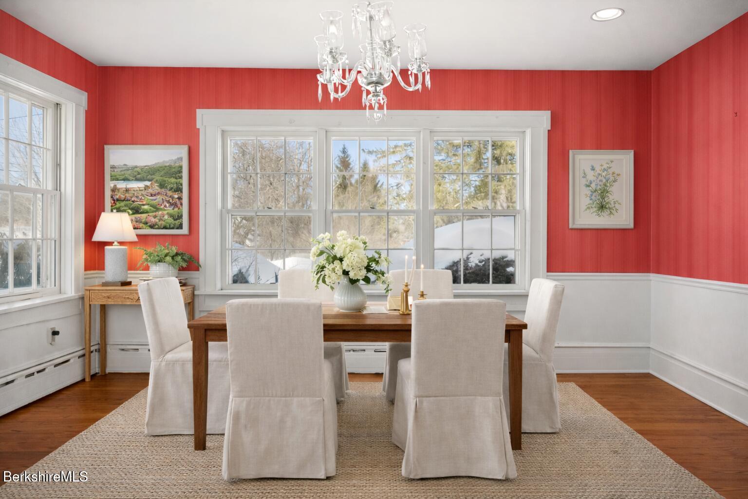 851 Lenox Road Richmond, MA 01254 - Photo 18 of 50 VIRTUALLY STAGED FORMAL DINING ROOM