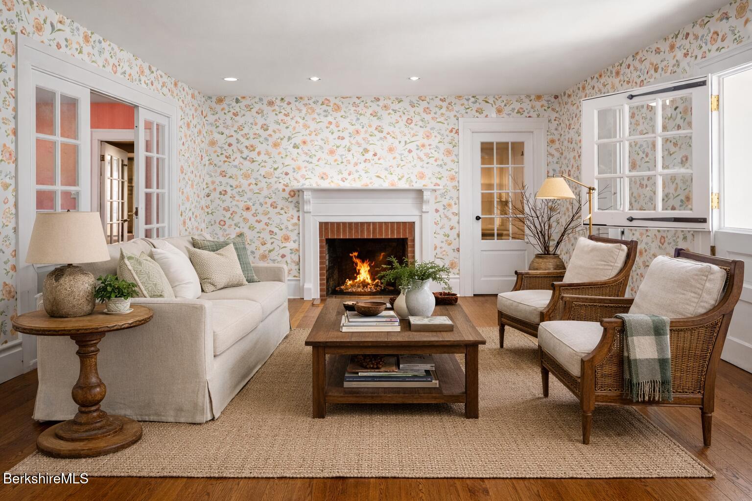 851 Lenox Road Richmond, MA 01254 - Photo 20 of 50 VIRTUALLY STAGED SITTING ROOM