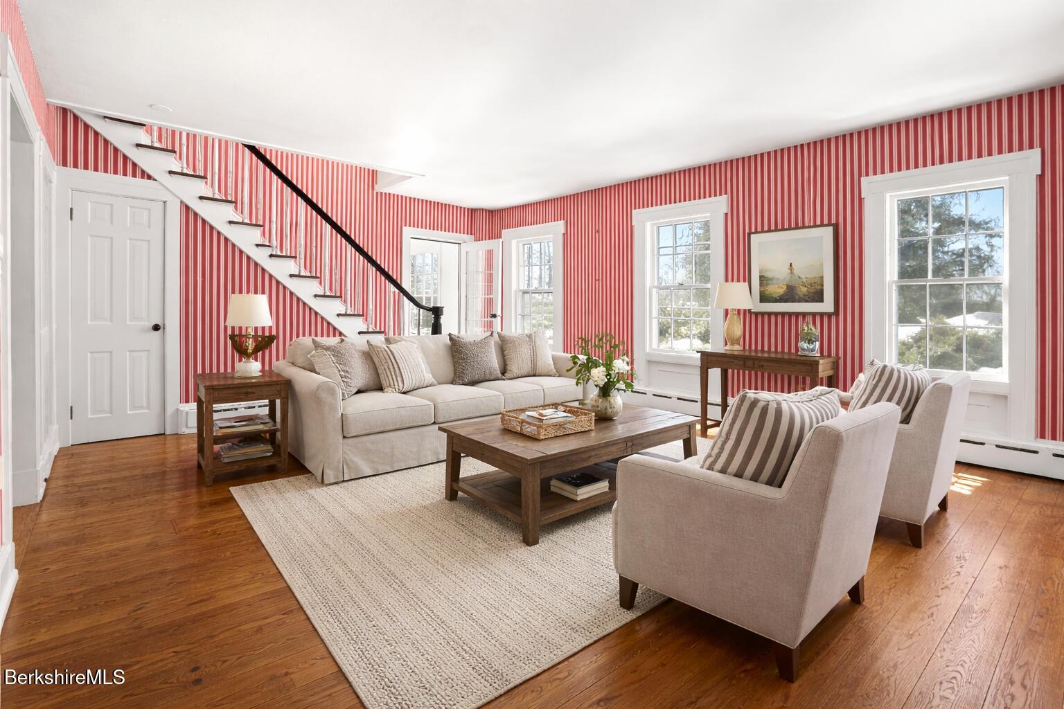 851 Lenox Road Richmond, MA 01254 - Photo 25 of 50 VIRTUALLY STAGED FAMILY ROOM