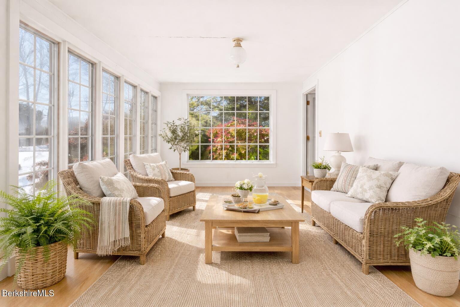 851 Lenox Road Richmond, MA 01254 - Photo 29 of 50 VIRTUALLY STAGED SUNROOM
