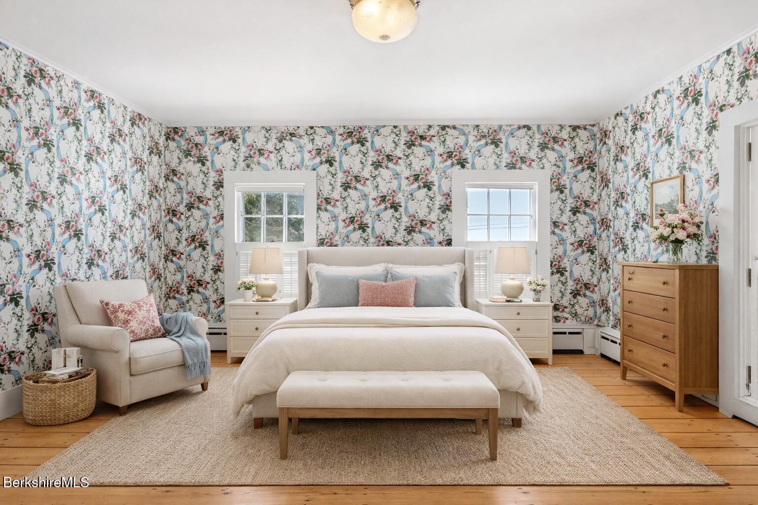 851 Lenox Road Richmond, MA 01254 - Photo 35 of 50 VIRTUALLY STAGED PRIMARY BEDROOM