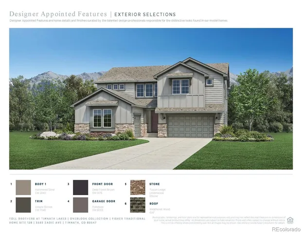 $935,000 | 5593 Zadie Avenue, Timnath, CO 80547