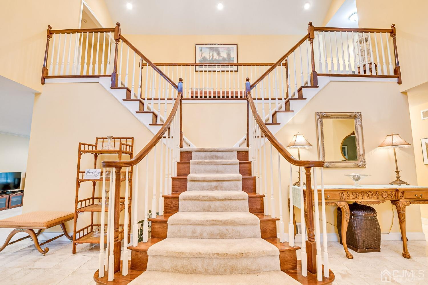 12 Clive Hills Road Edison, NJ 08820 - Photo 38 of 65 a view of entryway and hall with wooden floor