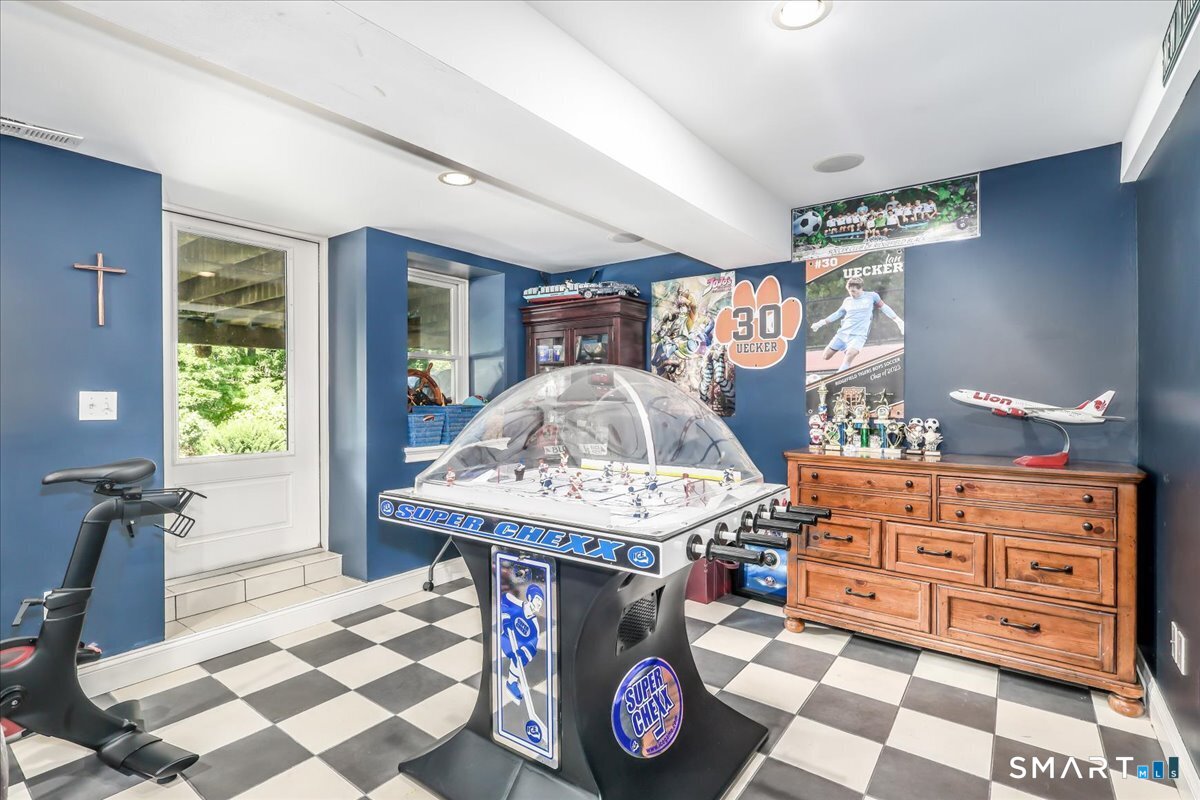 31 Aspen Mill Road Ridgefield, CT 06877 - Photo 27 of 38 Lower Level Rec Room