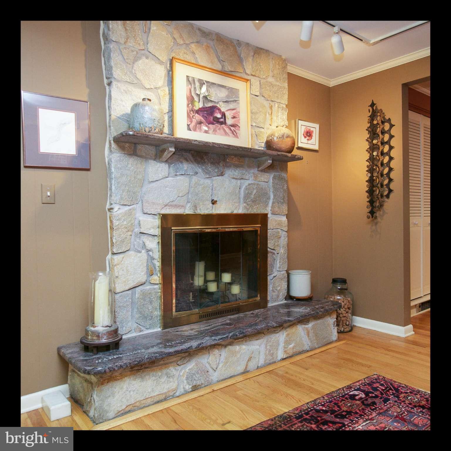 1117 Providence Road Baltimore, MD 21286 - Photo 3 of 15 Living Room fireplace