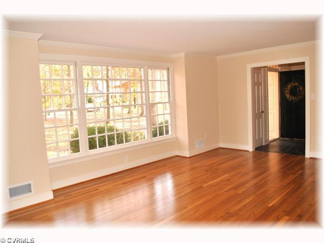 2730 East Brigstock Road Midlothian, VA 23113 - Photo 2 of 11 Living Room - Gracious Living Room with Fireplace