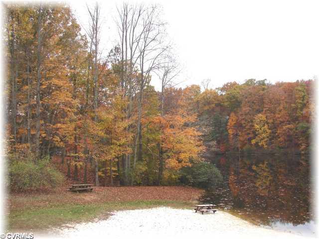 2730 East Brigstock Road Midlothian, VA 23113 - Photo 11 of 11 Exterior Back - View of Lake Patrick Henry from Beach