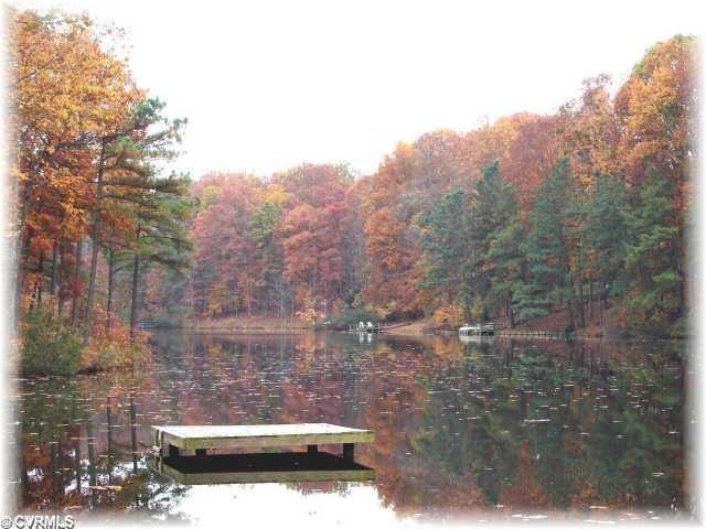2730 East Brigstock Road Midlothian, VA 23113 - Photo 10 of 11 Exterior Back - View of Lake Patrick Henry from Beach