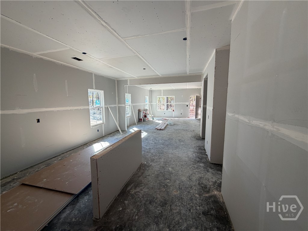 800 O F Lanier Road Pembroke, GA 31321 - Photo 4 of 61 Under Construction - Progress Photos - Kitchen looking to Great Room
