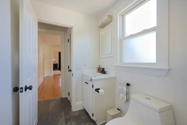 a bathroom with a sink and a toilet