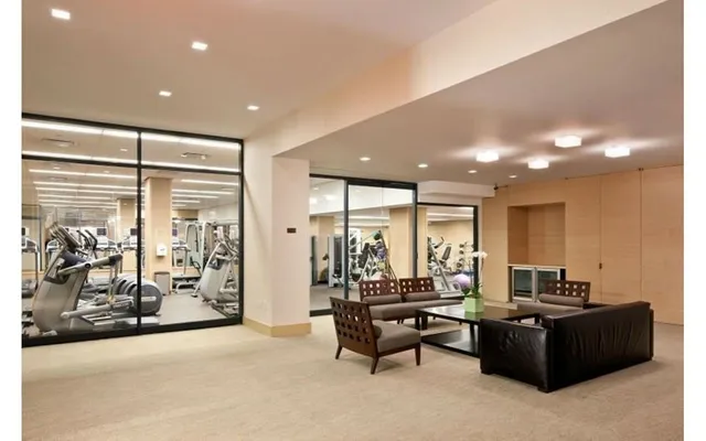 a front view of a building