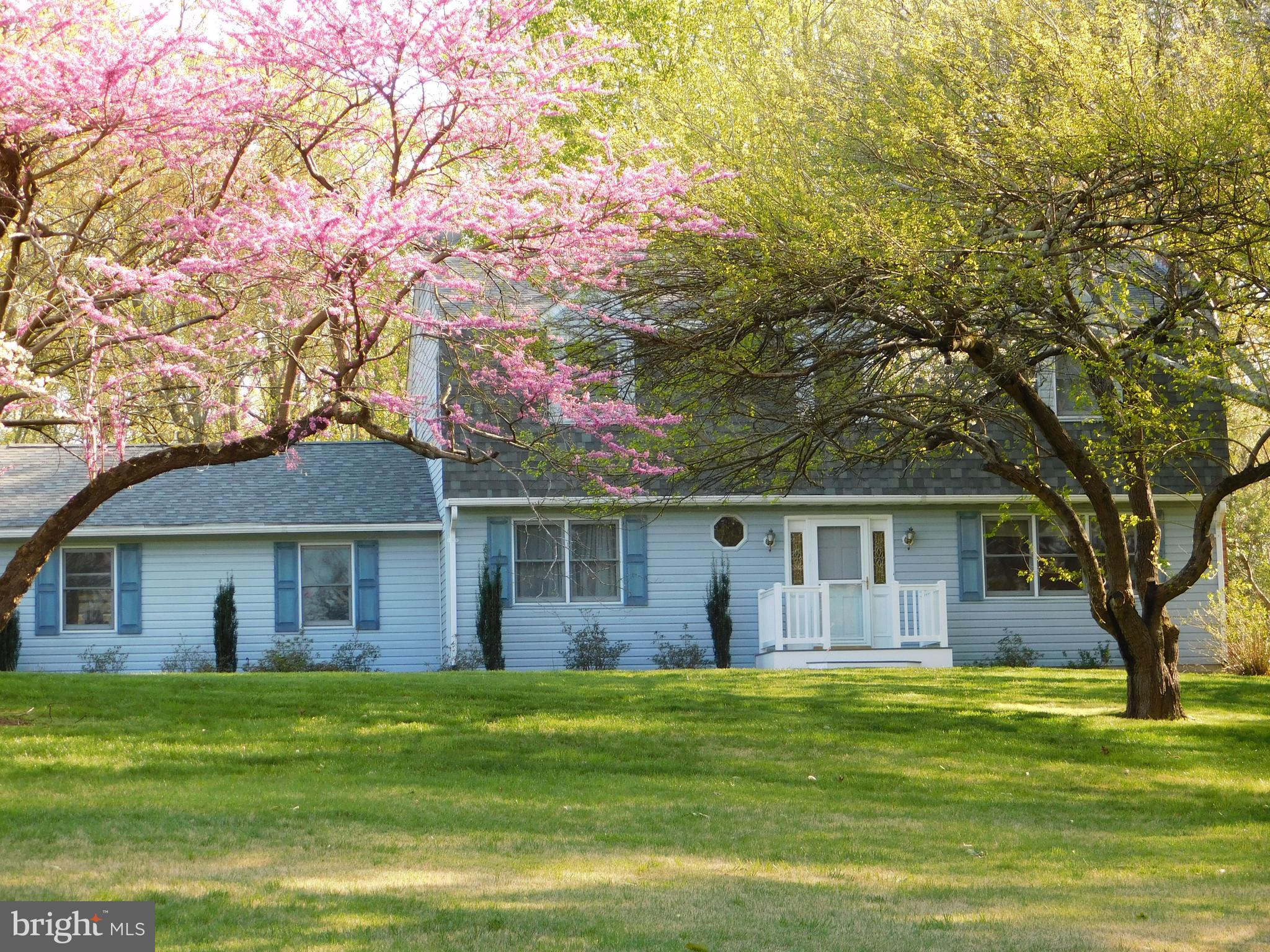 The front of the house