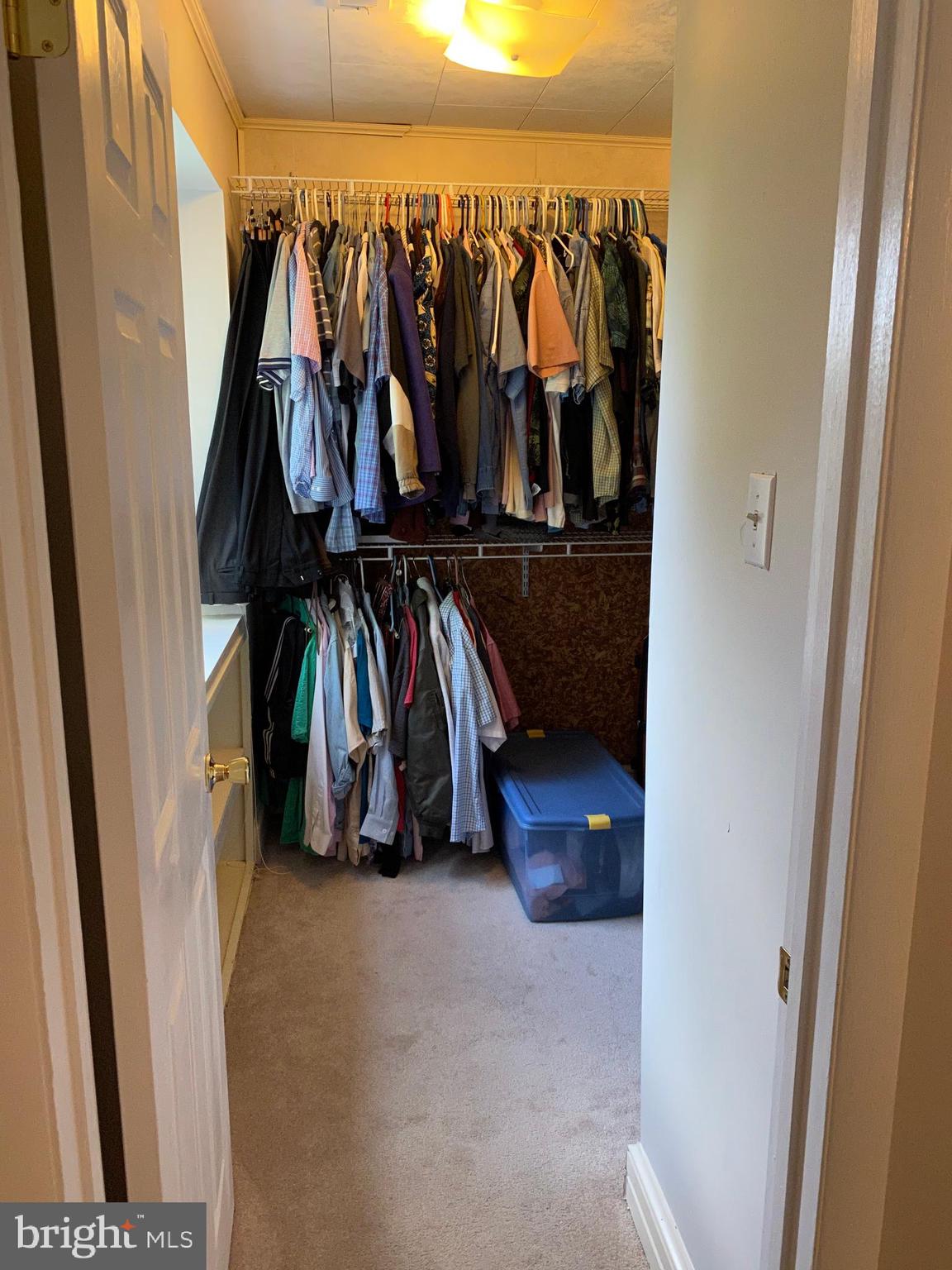 42471 Riva Ridge Drive Hollywood, MD 20636 - Photo 21 of 41 View to the walk in closet in Master BR upstairs