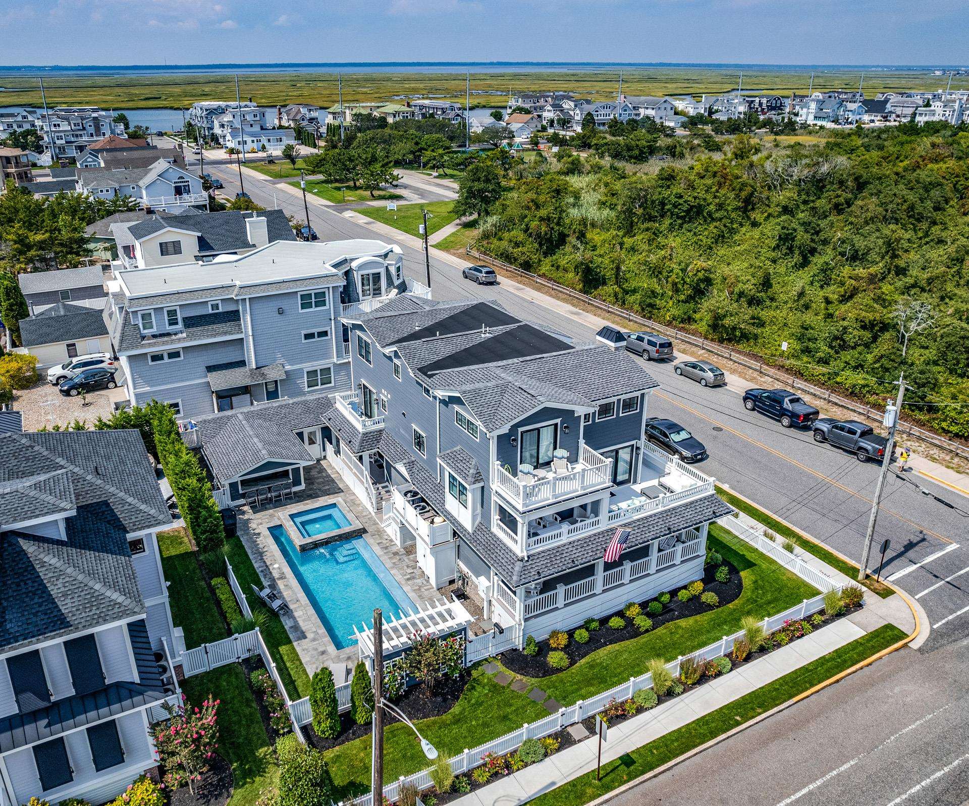 7418 Dune Drive Avalon, NJ 08202 - Photo 2 of 50 an aerial view of a house with a ocean view