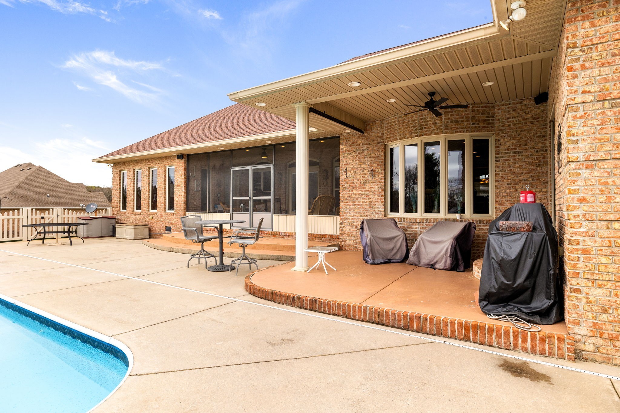 469 Pickney Road Winchester, TN 37398 - Photo 41 of 49 Covered porch with entrance to the Primary Bedroom.