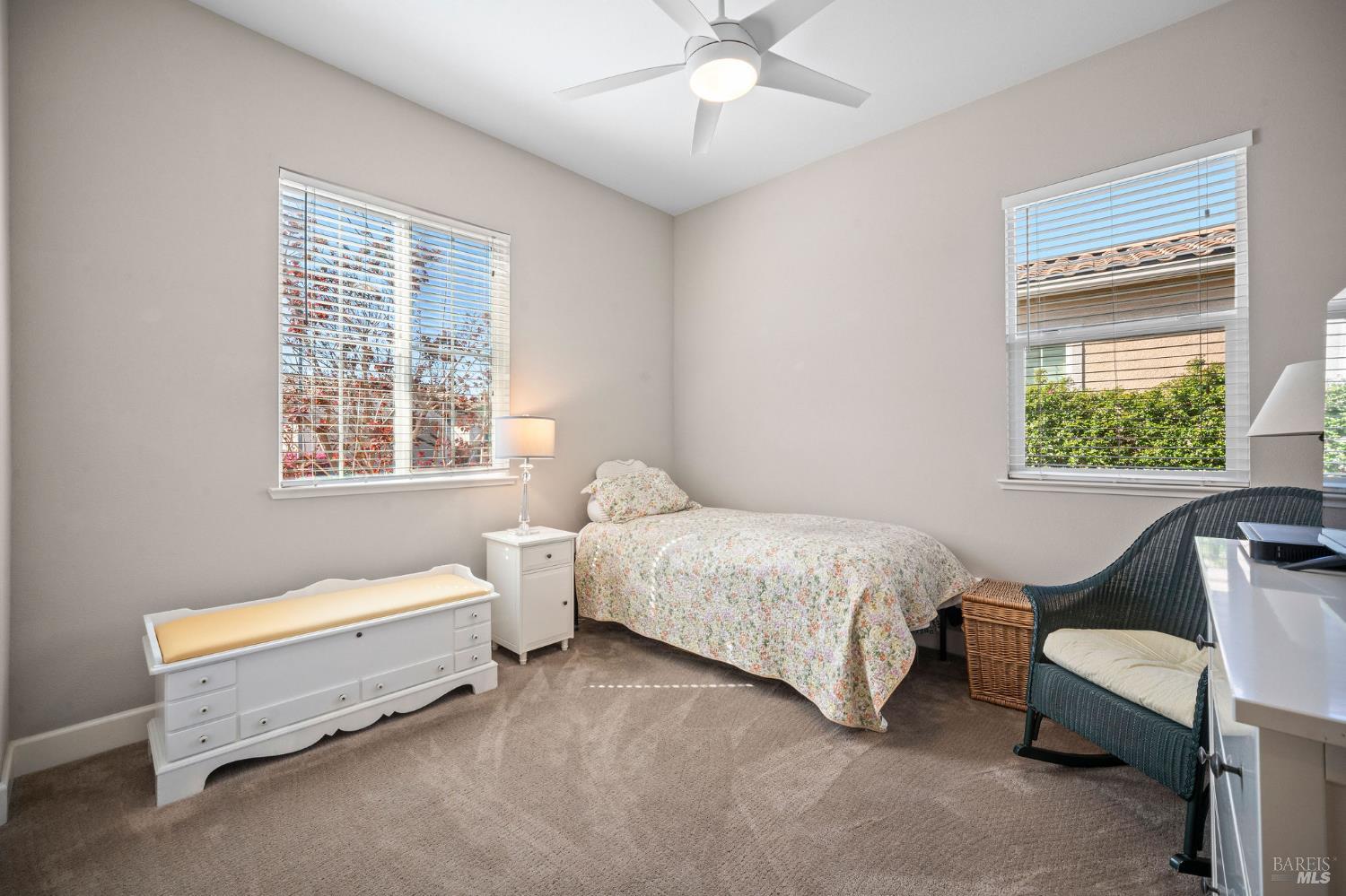 316 Birch Ridge Drive Rio Vista, CA 94571 - Photo 23 of 70 a spacious bedroom with a bed and a window