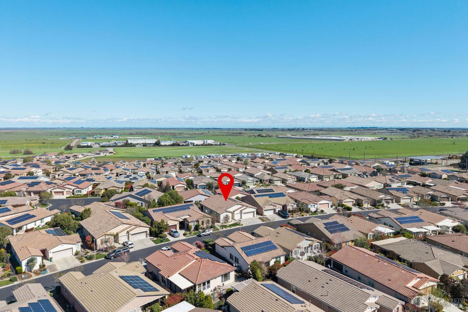 316 Birch Ridge Drive Rio Vista, CA 94571 - Photo 32 of 70 an aerial view of a city and ocean
