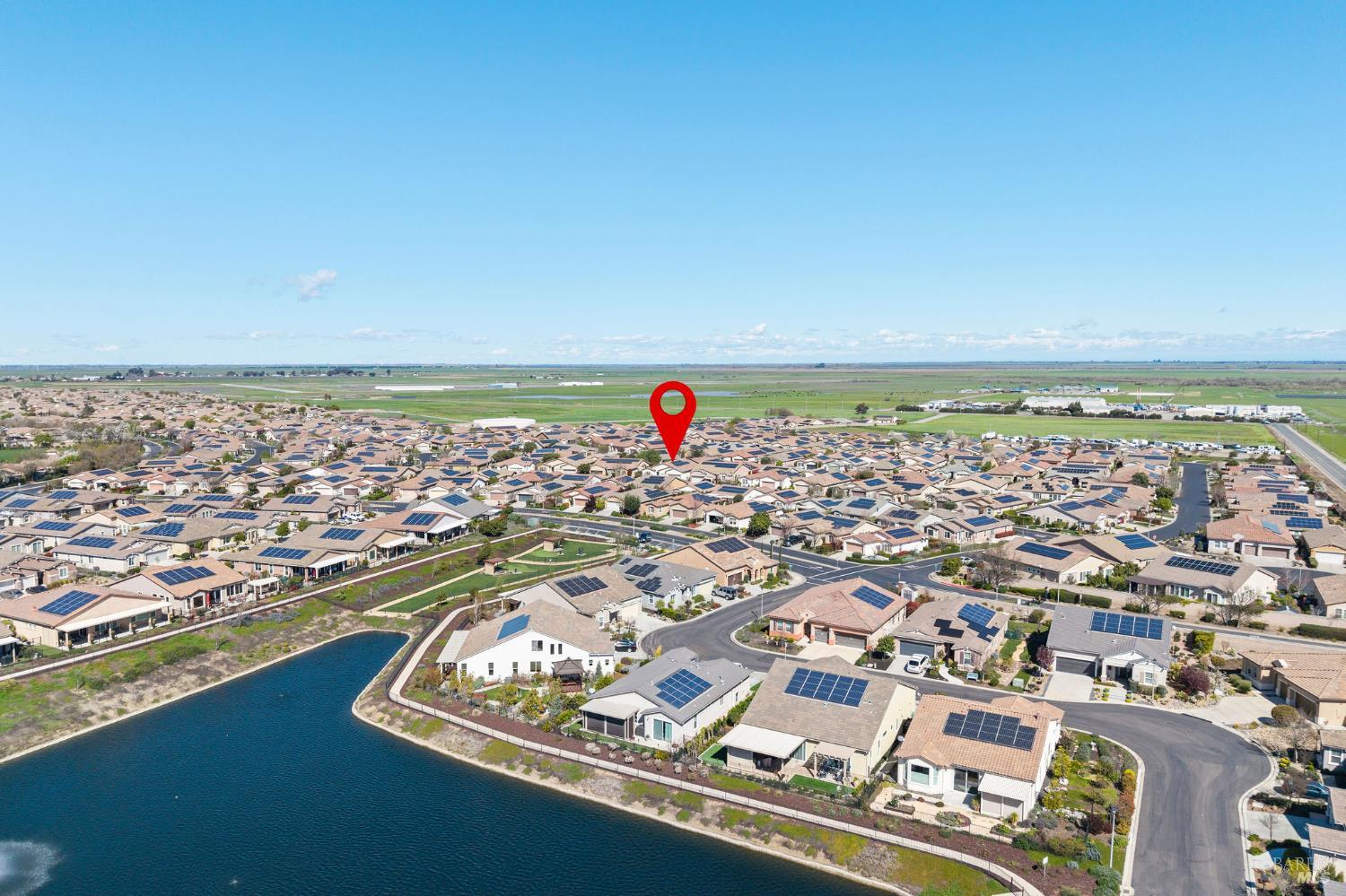 316 Birch Ridge Drive Rio Vista, CA 94571 - Photo 37 of 70 an aerial view of a city with ocean view