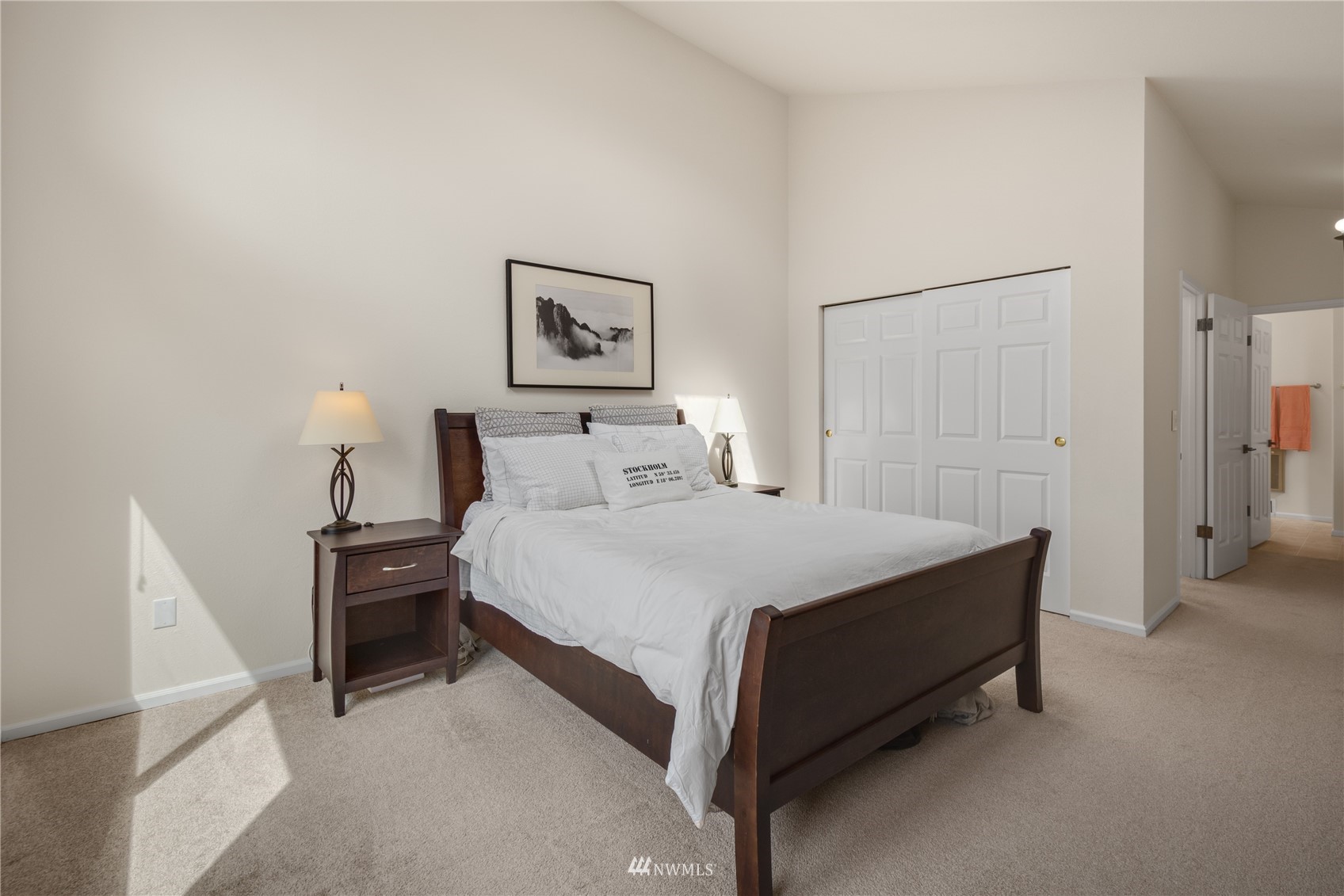 831 Pine Street Edmonds, WA 98020 - Photo 12 of 35 a bedroom with a bed and a table