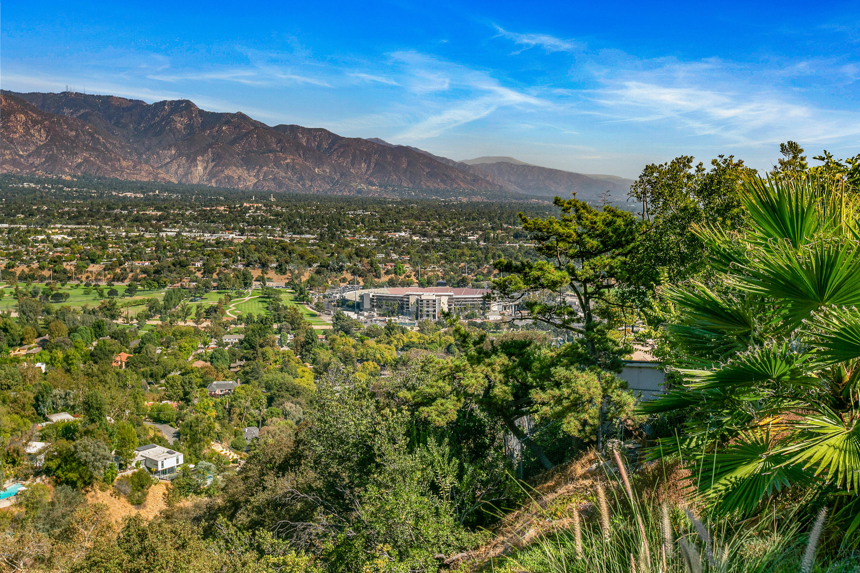770 Panorama Place Pasadena, CA 91105 - Photo 40 of 47 a view of mountain with sunset in background