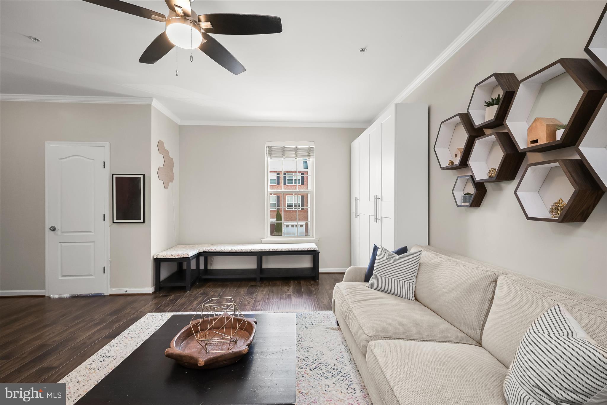 9890 Deer Run Laurel, MD 20723 - Photo 9 of 47 a living room with furniture and a window