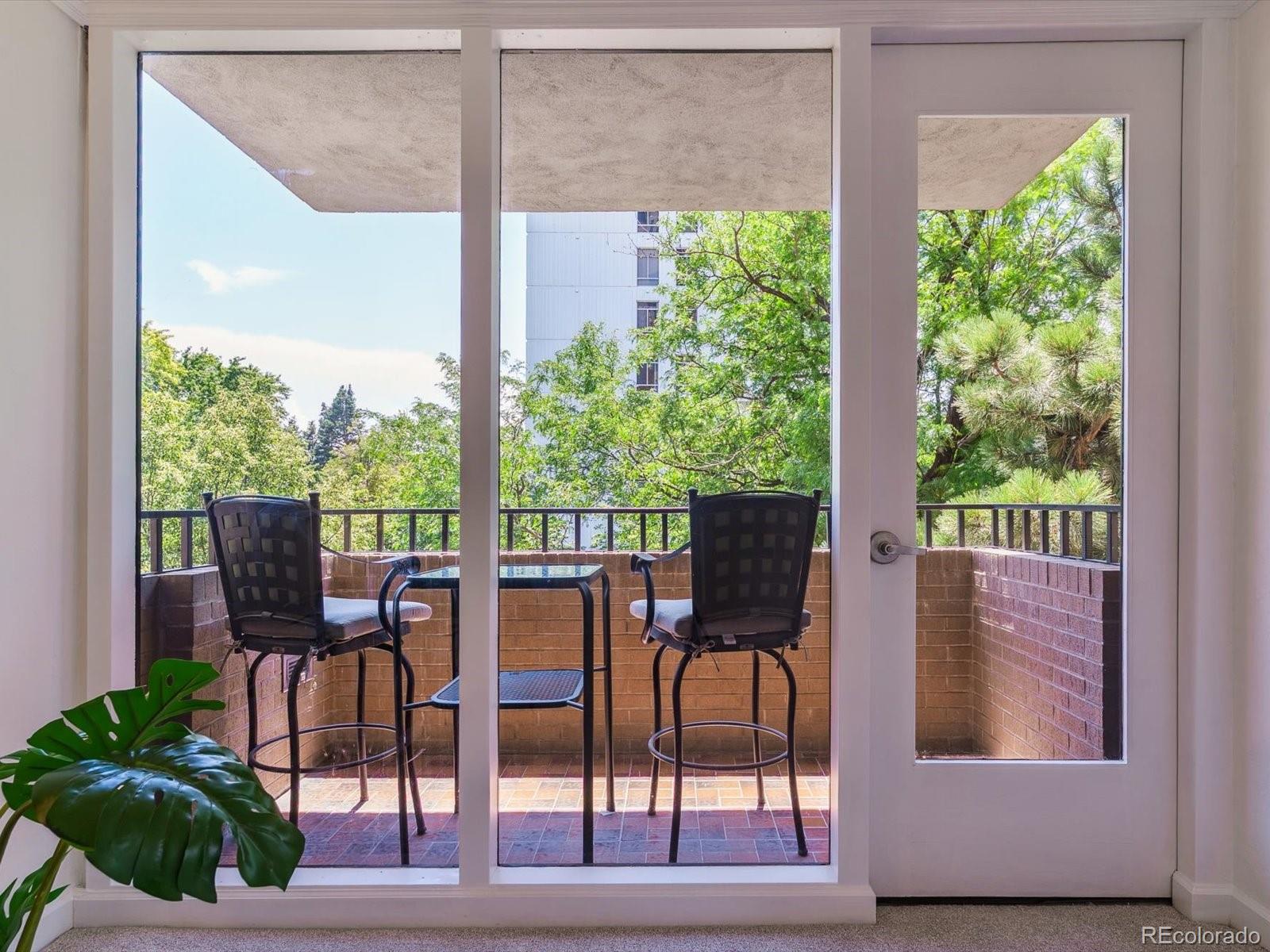 1111 Race Street, Unit 3A Denver, CO 80206 - Photo 24 of 39 a view of balcony with chairs