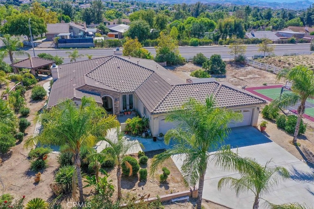 17715 Timberview Drive Riverside, CA 92504 - Photo 1 of 39 Beautiful Palm Trees and Plants. Drone Picture.