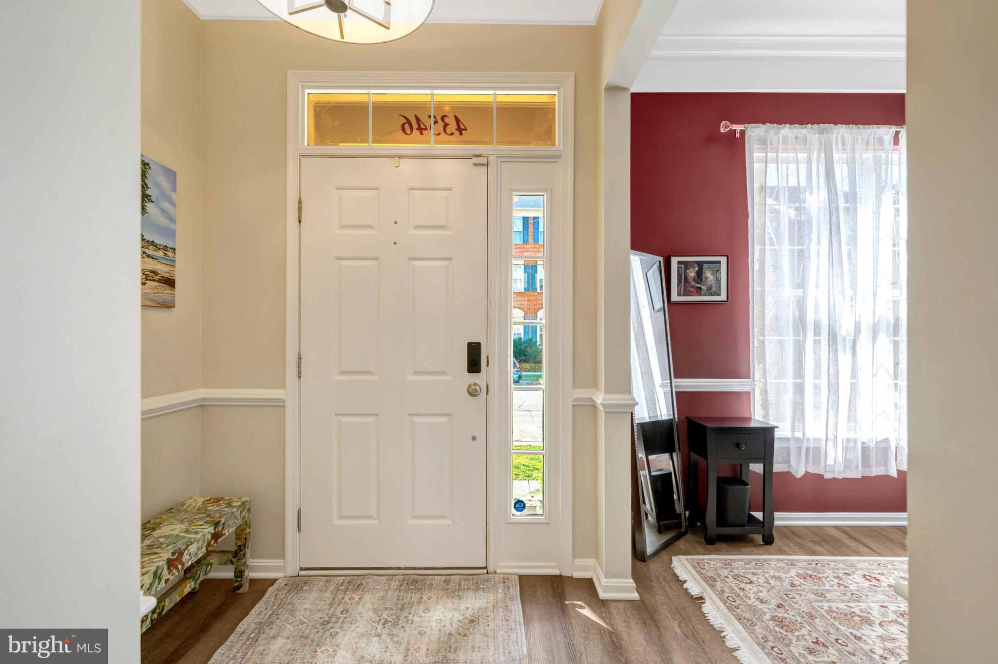 43546 Mink Meadows Street Chantilly, VA 20152 - Photo 4 of 48 a view of a entryway door of the house