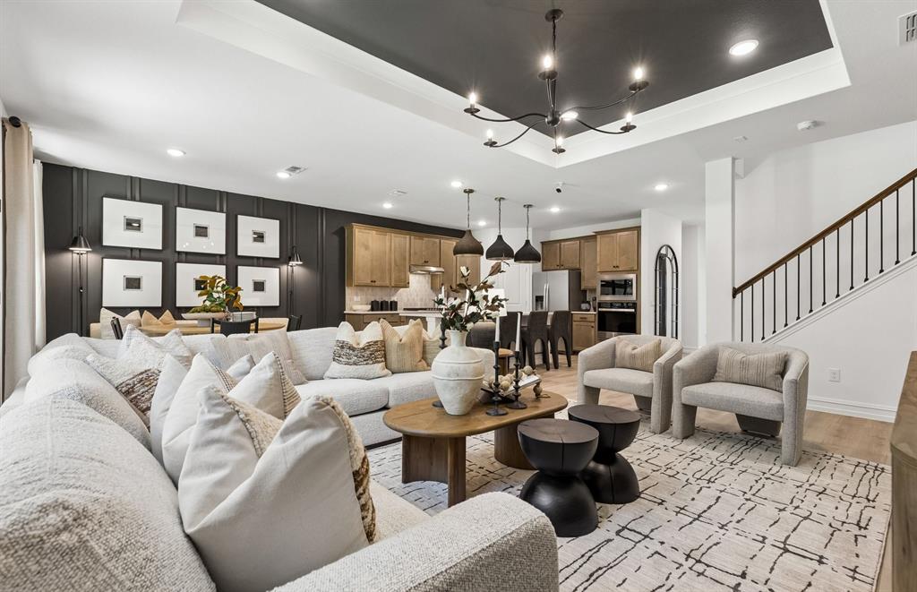 3325 Red Deer Road Denton, TX 76208 - Photo 9 of 19 *Model Representation - Open concept throughout main living areas
