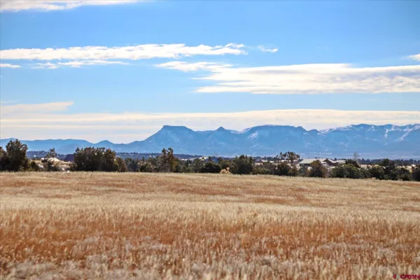 a view of an lake and a mountain