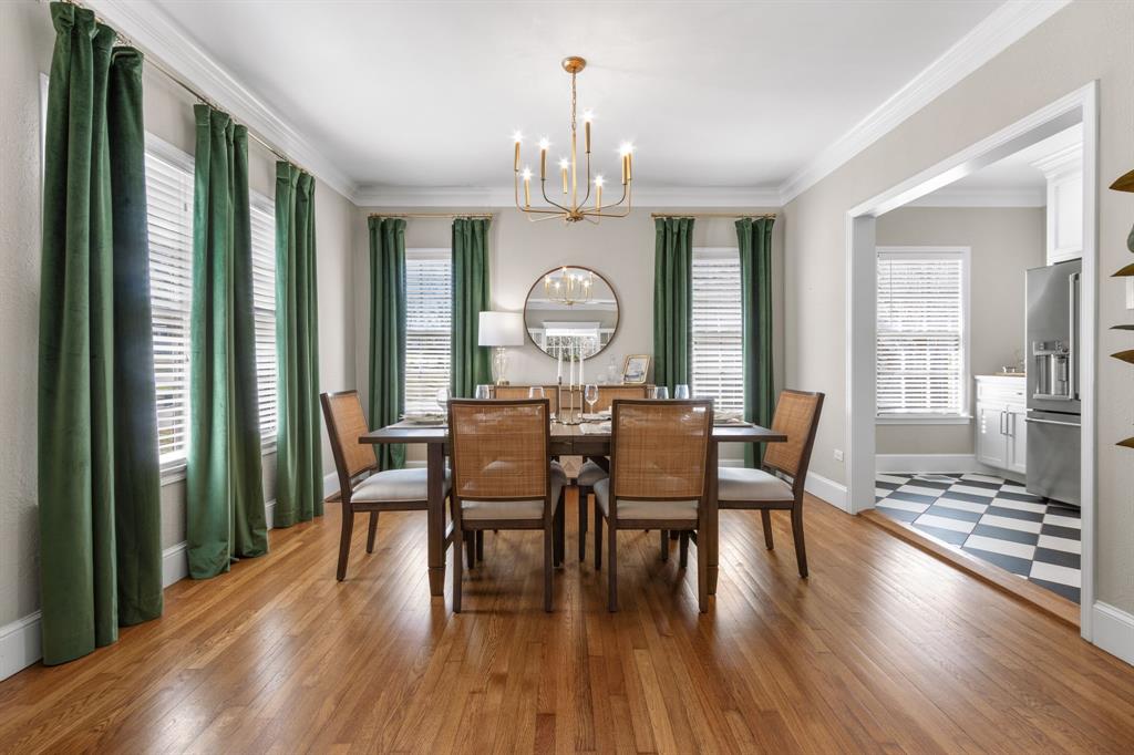 2815 Cumberland Avenue Waco, TX 76708 - Photo 11 of 40 a view of a dining room with furniture window and wooden floor