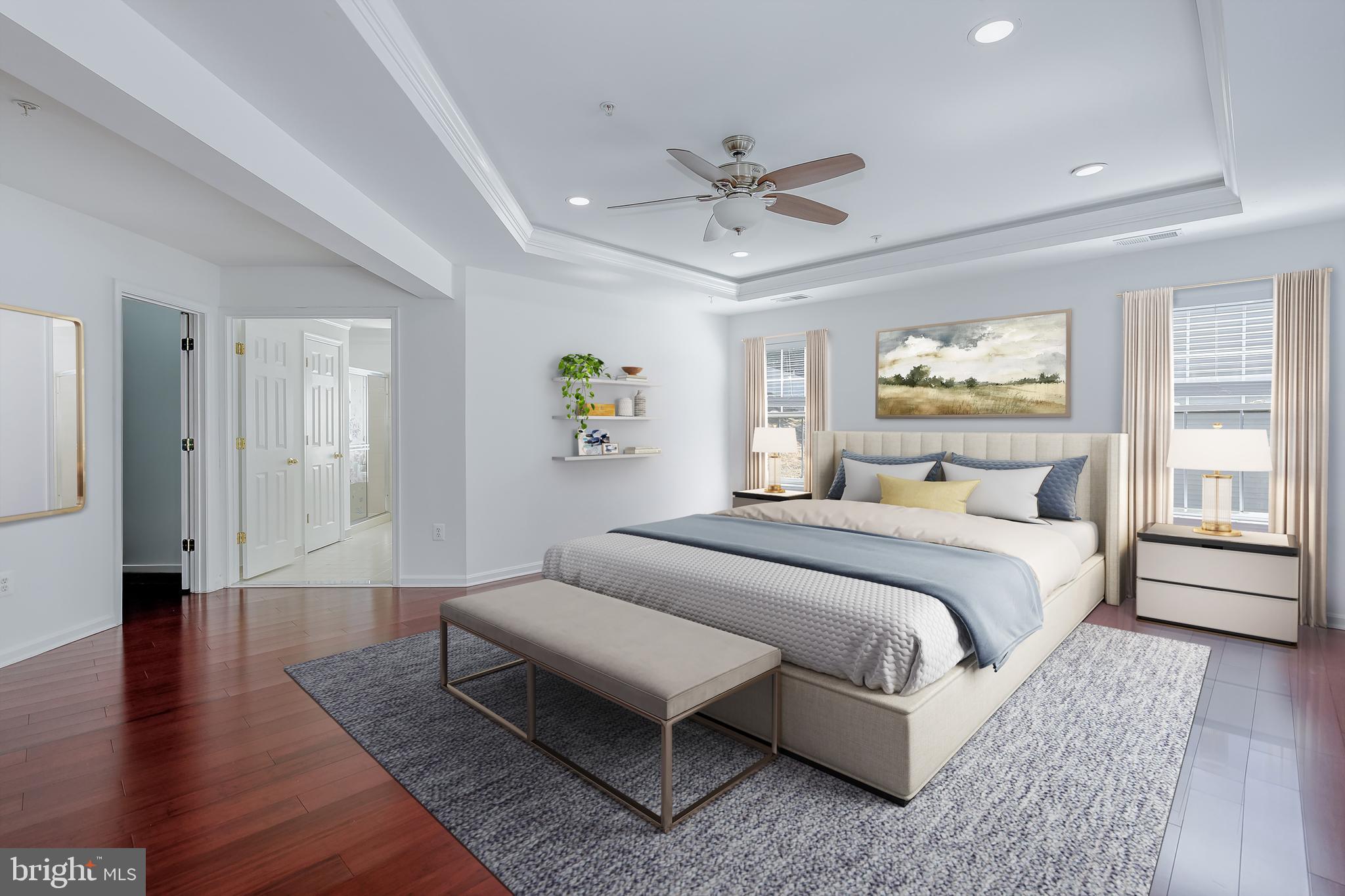 6810 Ashleys Crossing Court Temple Hills, MD 20748 - Photo 23 of 45 a bedroom with a bed couch and window