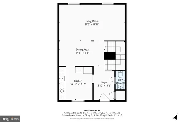$515,000 | 1416 Flagship Drive, Woodbridge, VA 22192